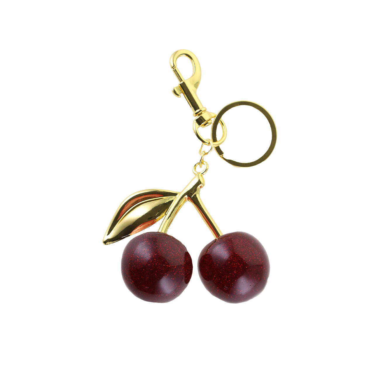 Cherry Nøglering - rød